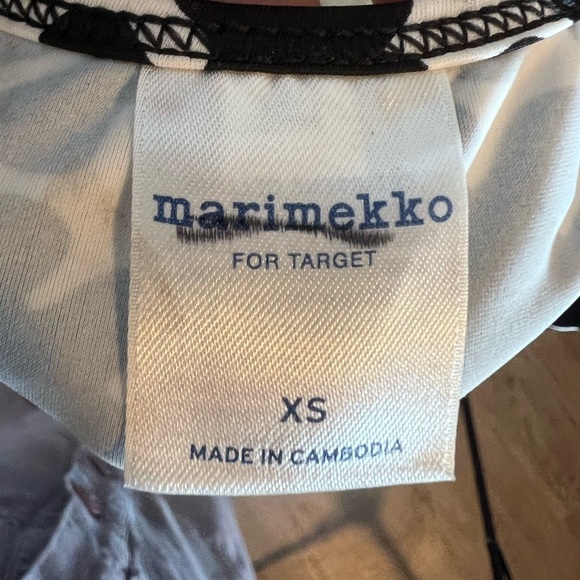 Marimekko for Target Black and White Rash Guard - Picture 3 of 4